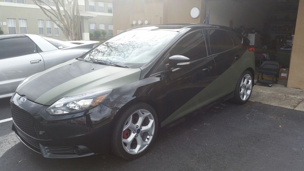 Vinyl Wrap On My 2014 TB ST | Ford Focus ST Forum