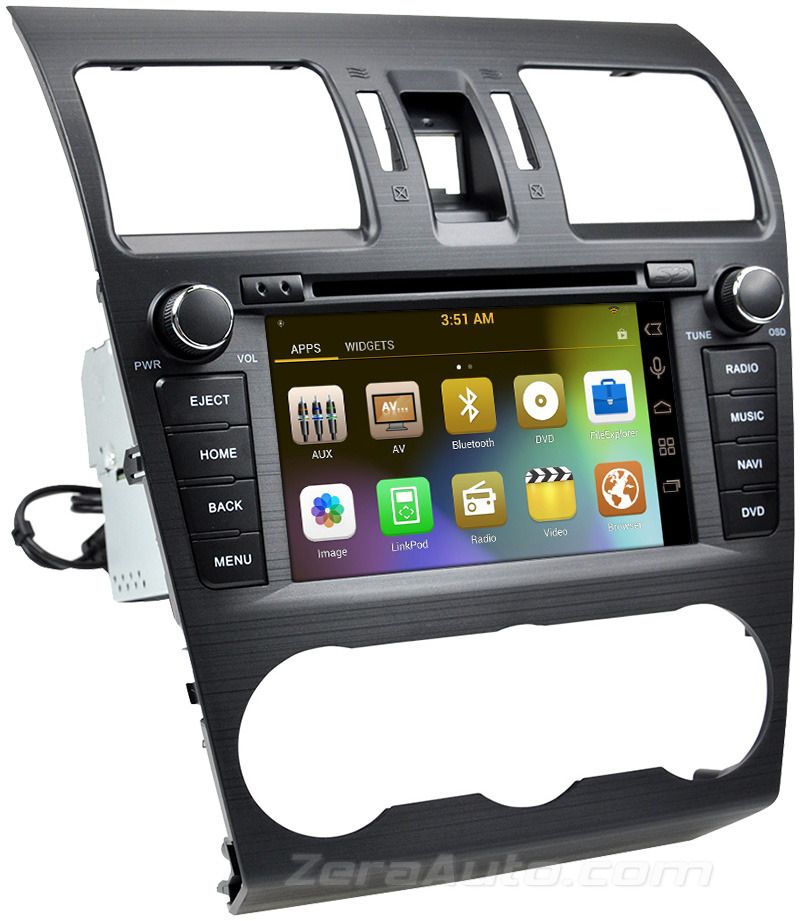Subaru Forester InDash GPS Navigation Stereo Bluetooth Radio DVD CD