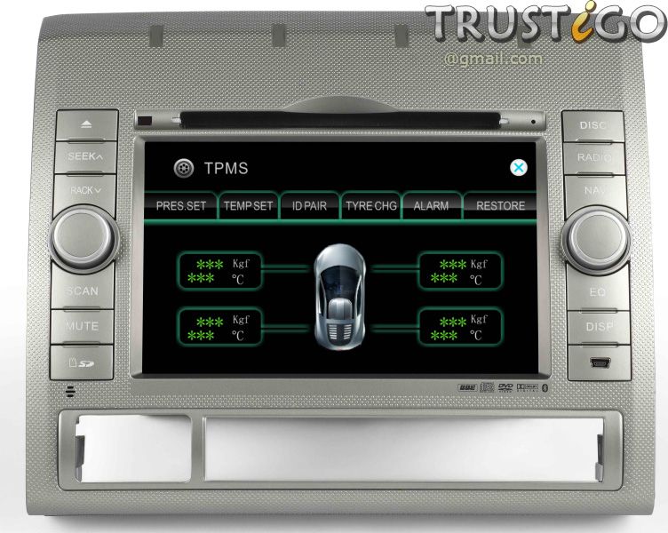 Touch screen stereo for toyota tacoma