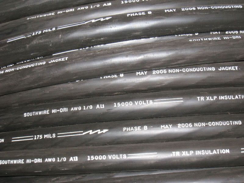 1000 10 15 Kv Tr Xlp Urd Aluminum Cable Direct Burial Medium Voltage Wire Ebay 5604