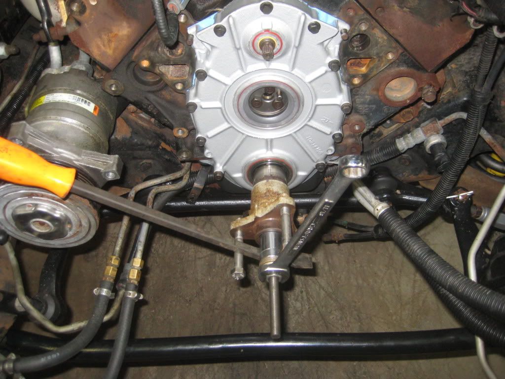 Everything you need to know to install/remove LT1 Balancer/Crank Hub