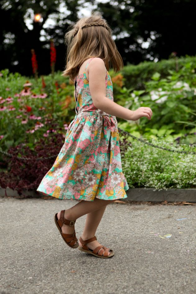 TODDLER SPAGHETTI STRAP DRESS True Bias