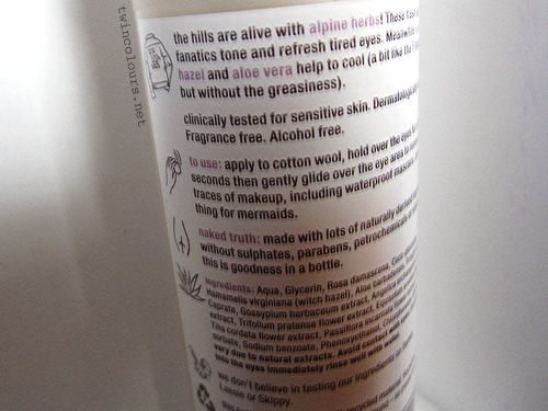 Naked Skin Blinking Lovely Eye Make Up Remover (for sensitive eyes)