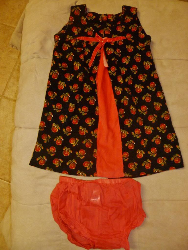 April Cornell adorable floral Corduroy Jumper and Diaper Cover Size 12-18m April Cornell adorable floral Corduroy Jumper and Diaper Cover Size 12-18m