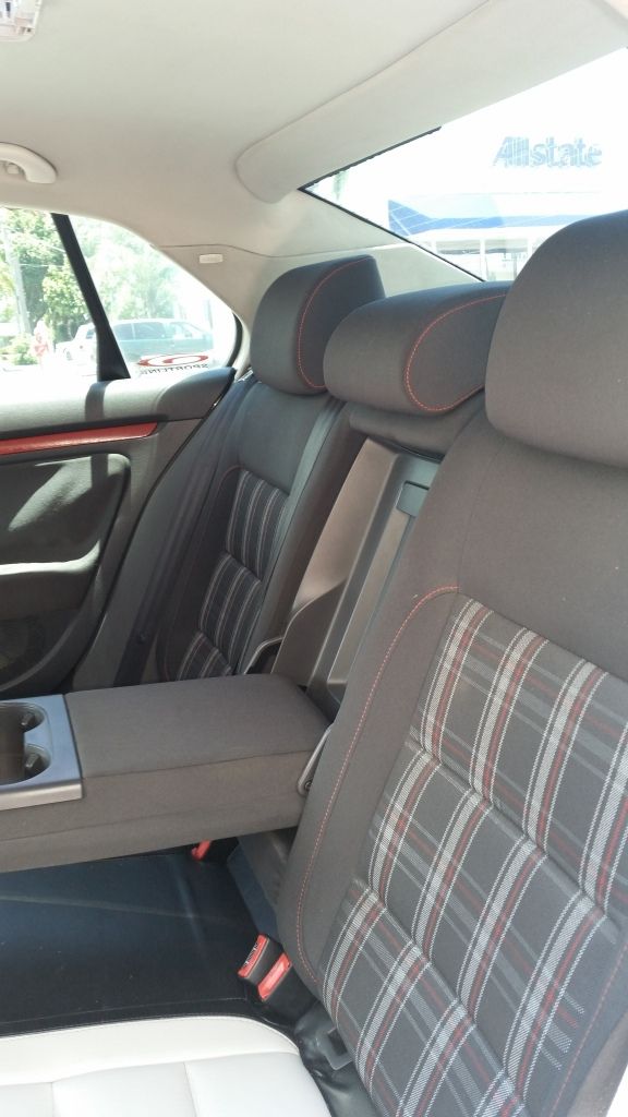 WTT my LIKE NEW MK6 Plaid Seats for Black MK5 Jetta Leather Seats in