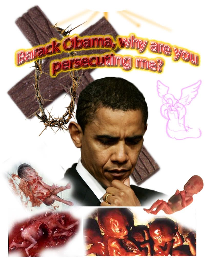 Barack Obama, why are you persecuting me? Pictures, Images and Photos
