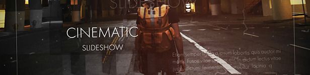 cinematic slideshow