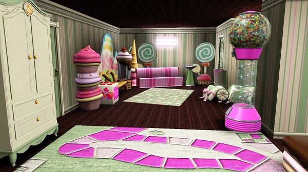 yet maia s private bath girl s candy themed bedroom