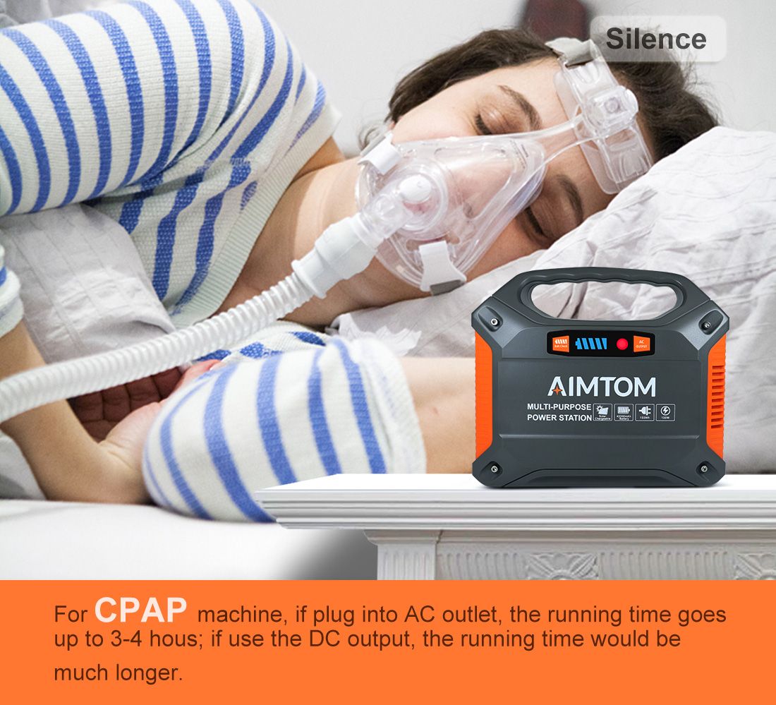 safe power converter for cpap machine