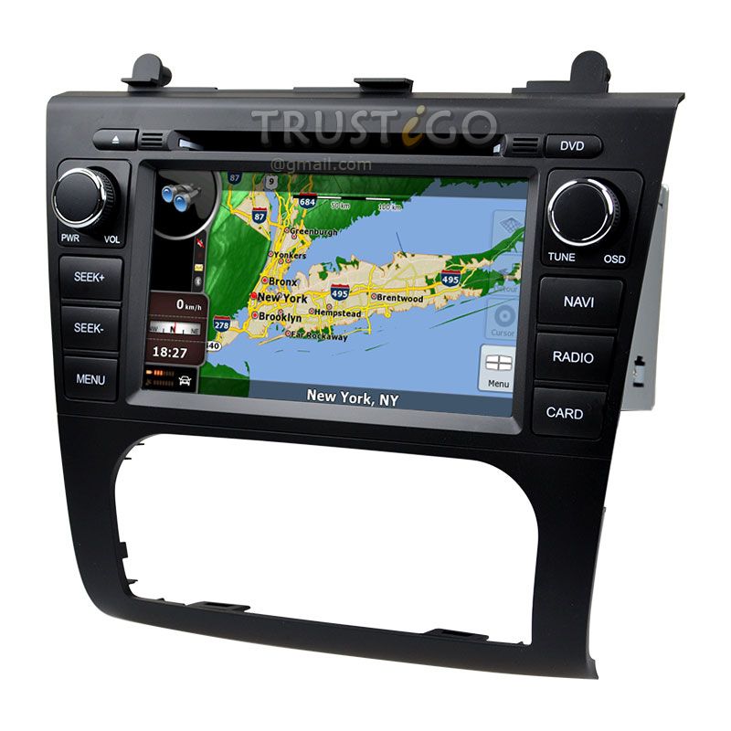 Nissan Altima in Dash GPS Navigation Radio AV Receiver Bluetooth CD DVD Stereo