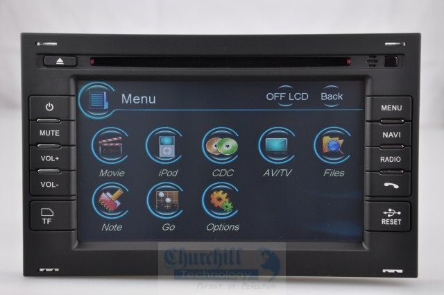  Volkswagen Jetta in Dash GPS Navigation DVD Radio VW Stereo Gli GTI