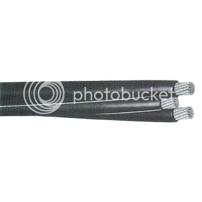 200 Sweetbriar Triplex Aluminum Cable URD 4/0 Burial  