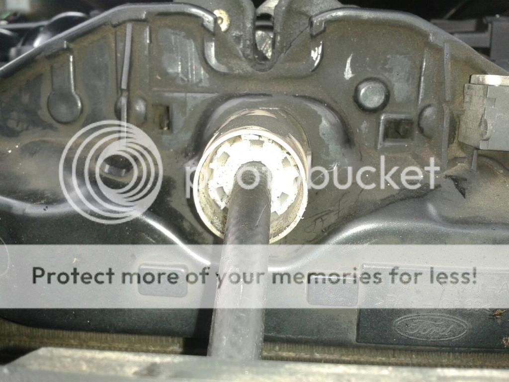 Ford focus bonnet locking mechanism #3