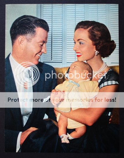 1954 Ann Blyth Baby Hollywood Movie Star Vintage Promo Picture